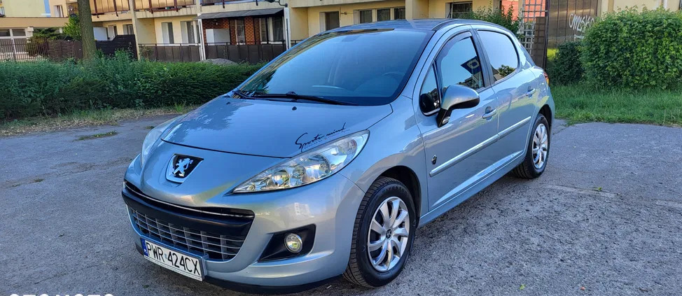 peugeot 207 Peugeot 207 cena 18500 przebieg: 129000, rok produkcji 2012 z Września